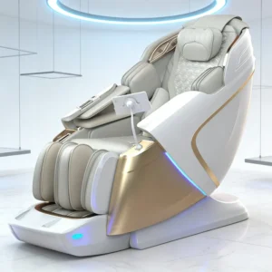 Most Popular 4D Zero Gravity Shiatsu Smart Massage Chair with Luxury Modern Design