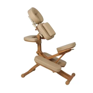 Mt Rio Professional Popular Folding Portable Massage Chair Tattoo Chair with Wheeled Carring Case
