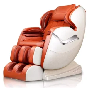 Multifunction Airbag Massage Recliner Luxury Zero Gravity Foot Roller Massage Chair with Heat Genuine Leather Body Relax CN GUA