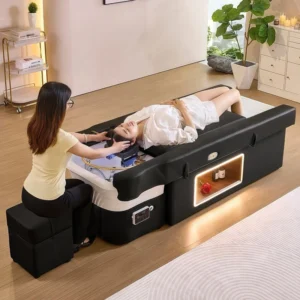 Multifunction Massage Shampoo Hair Washing Pedicure Chair Foot Care Head SPA Bed
