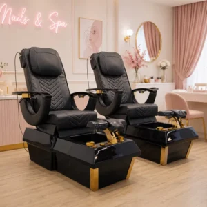 Multifunction Modern Nail Salon Pedicure Spa Chair with Foot Bath Tub Electric Recliner Massage Chair for Manicure and Foot Care