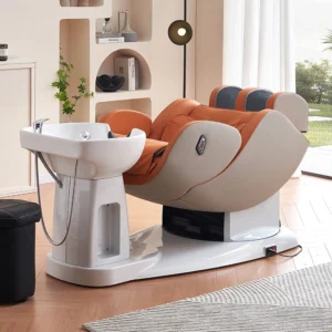 Multifunction Salon Furniture Massage Hair Washing Head SPA Reclining Shampoo Chair