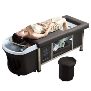 Multifunction Salon Reclining Thai Massage Head Foot SPA Chair Color Customized Pedicure Shampoo Bed