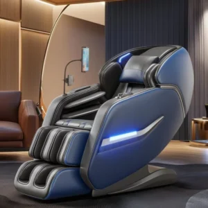 Multifunctional Automatic 3D Dual Core Thai Stretch Shiatsu SL Type Guide Rail Zero Gravity Double Mechanism Massage Chair