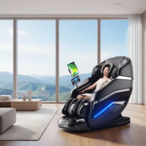 Multifunctional Automatic Robotic Zero Gravity Full Body Stretch Dual Core SL Track Massage Chair