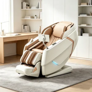 Multifunctional Full Body Electric ABS+PU Leather Luxury Modern Intelligent Constant Heating Zero Gravity AI Voice Massage Chair