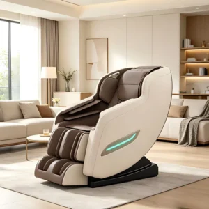 Multifunctional Home Massage Chair with Zero Gravity Bluetooth & Foot Scraping