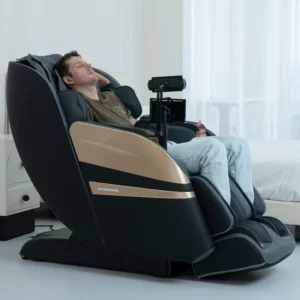 Multifunctional PU Leather Foldable Portable Recliner Chair with Massage Function