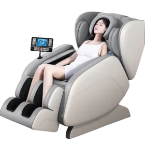 NEW 4D Fully Automatic Zero Gravity Massage Luxury Thai Shiatsu Recliner 3D Full Body Heating Rolling Foot for Comfortable