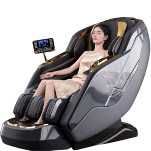 NINGDECRIUS Recliner Massage Chair 4D Luxury Full Body Foot Spa SL Track Massage Chair