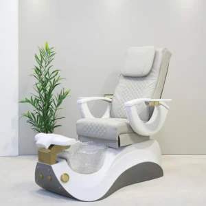 Nail Salon Equipment No Plumbing Foot Care Spa Chair Modern Luxury Electric Massage Reclining Pedicure Chair with Discharge Pump