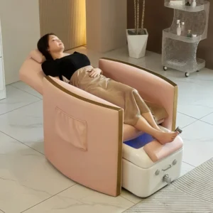 Nail Salon Multifunction Pedicure Chair Foot SPA Massage Chair with Pump Drain