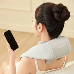 Neck and Shoulder Massager Portable Simulated Human Hand Massage Electric Heating and Kneading Neck Massager