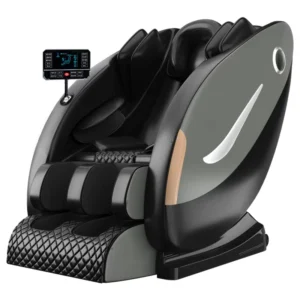 4D Zero Gravity Full Body Smart Electric Massage Chair With Foot Massage Leather Massage Recliner Chair