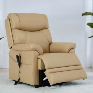 New Arrivals Dual Motor Infinited Adjust Massage Lay Flat Power Lift Recliner Beauty Salon Chair With Headrest