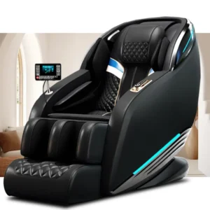 New Big Massage Chairs UK Plug Shiatsu Massage Chair for All Body with Rolling Balls Massage Arm Chair with Voice Control