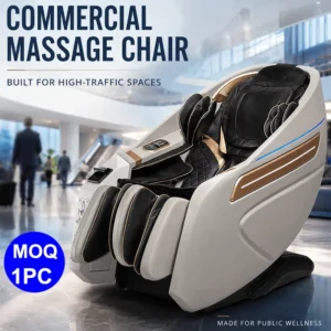 New Coin Paper Money Operated Commercial 4D Zero Gravity Full Body Vending Massage Chair with Credit Card Machine