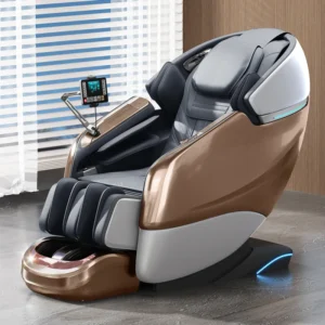 New Design 3D 4D Zero Gravity Luxury Massage Chair Manufacturer with Head Massage