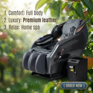 New Design 3D Commercial Shopping Mall Zero Gravity Luxury Electric Coin Operated Vending Massage Chair with Payment System