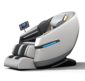 New Design AI Voice Control 8D Full Body Massage Chair with U Shape Heating Back and Calf Roller Hip Portable Chair