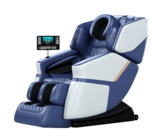 New Design Foldable PU Leather Full Body 8d Zero Gravity Dual Core Electric Foot Massage Chair for Office Home Use