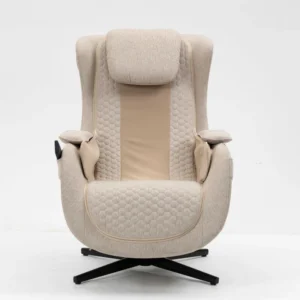 New Design Luxury Shiatsu 3d Massage Chair Double SL Track Full Body Beige Massage Chair