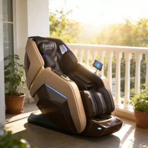 New Design Luxury Shiatsu 4D Zero Gravity Air Pressure Heating Massage Chair Foot SPA Body Massager