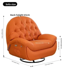New Design Modern Electric Gravity Recliner Massage Chair for Home Leisure Featuring Automatic Sofa Massage Chair