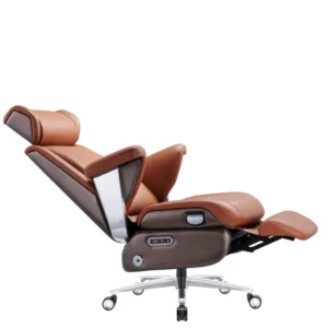 New Design Wireless Full Body Leisure Shiatsu Vibration and Heating Swivel Chair With Footrest Office Massage Chair