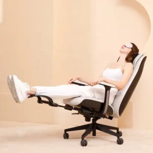 New Design Wireless Full Body Leisure Shiatsu Vibration and Heating Swivel Chair With Footrest Office Massage Chair
