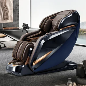 New Dual Core 4D Massage Chair Double Mechanism Thai Stretch Zero Gravity Electric Shiatsu Recliner