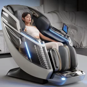 New Dual Core Massage Chair Zero Gravity Heating Full Body Electric Massage Chair Comfortable Thai Stretch Heating