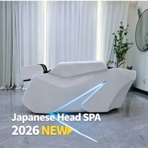 New Japanese Head SPA Bed Fully Automatic Electric Massage Chair for Salon