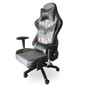 New Massage Chair Ergonomically Luxury PVC Leather Executive Office Chair Game Chair with Massager