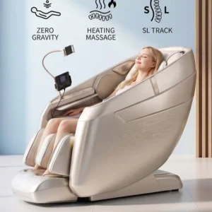 New Massage Chair Shiatsu Kneading Full Body Airbag SL 4d Zero Gravity Full Body Massage Chair With Foot Massager
