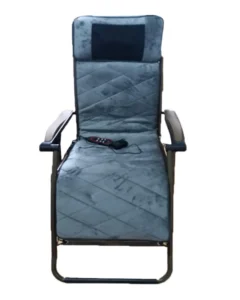 New Style Electric Cordless Shiatsu Foldable Leisure Massage Beach Chair Massage Recliner with Wood Armrest
