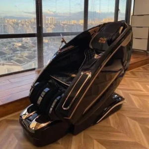 New Style Fully Automatic Massage Chair Omni Directional Thai Style Tie bar zero Gravity Suspension Sl Track Massage Chair