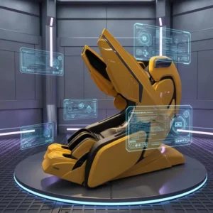 Newest High End 4D AI Zero Gravity Electric Thai Stretch Shiatsu Massage Chair with Full Body Coverage and Double Mechanism