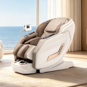 OEM 3D Luxurious Electric Voltage Smart Voice Full Body Massage Chair