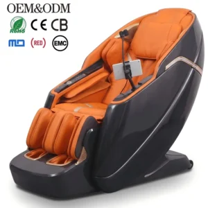 OEM 4D Smart Full Body All Steel Mechanism Flexible Intensity Reclining Massage Chair for Wellness HealthCare Relaxing
