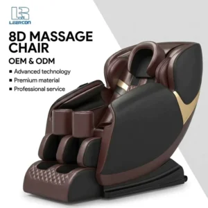 OEM Custom Multi Function Gravity Zero High End 8D Massage Chair Full Body Double Core with Airbag for Parents Home