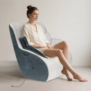 OEM Factory Direct Space Saving Mini Massage Sofa Air Compression & Kneading Heating Cooling Body Application Chair