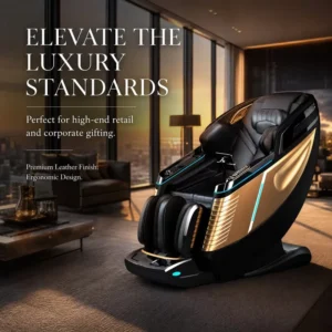 OEM Factory Modern Luxury SL Track Smart Musical Function Heating Shiatsu Full Body Zero Gravity Massage Chair