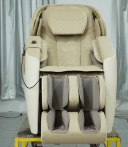 OEM Full Body 3D Zero Gravity Massage Chair with SL Rail Leg Airbags Kneading Two Sole Rollers and Bluetooth Music