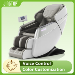OEM Logo 3D 4D Full Body Massage Timing Control Massage Chair with Foot Massager
