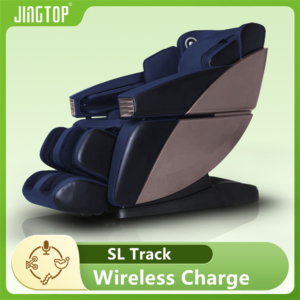 OEM Logo 3D 4D Infrared Musical Function Capsule Chair with Foot Massager