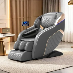 OEM Logo 3D 4D Thai Stretch SL Track Recliner Chair with Foot Massager