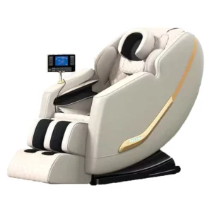 OEM Luxurious 4D Full Body Zero Gravity Massage Chair Electric Reclining PU Leather