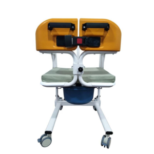 OEM Medical CE Certified Transport Chair 180 Degree Back Opening Airport Assistance Wheelchair