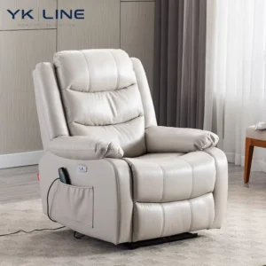 OEM New Design Electric Leather Reclining Sofa Functional Recliner Sofa Chair Power Recliner Sofa